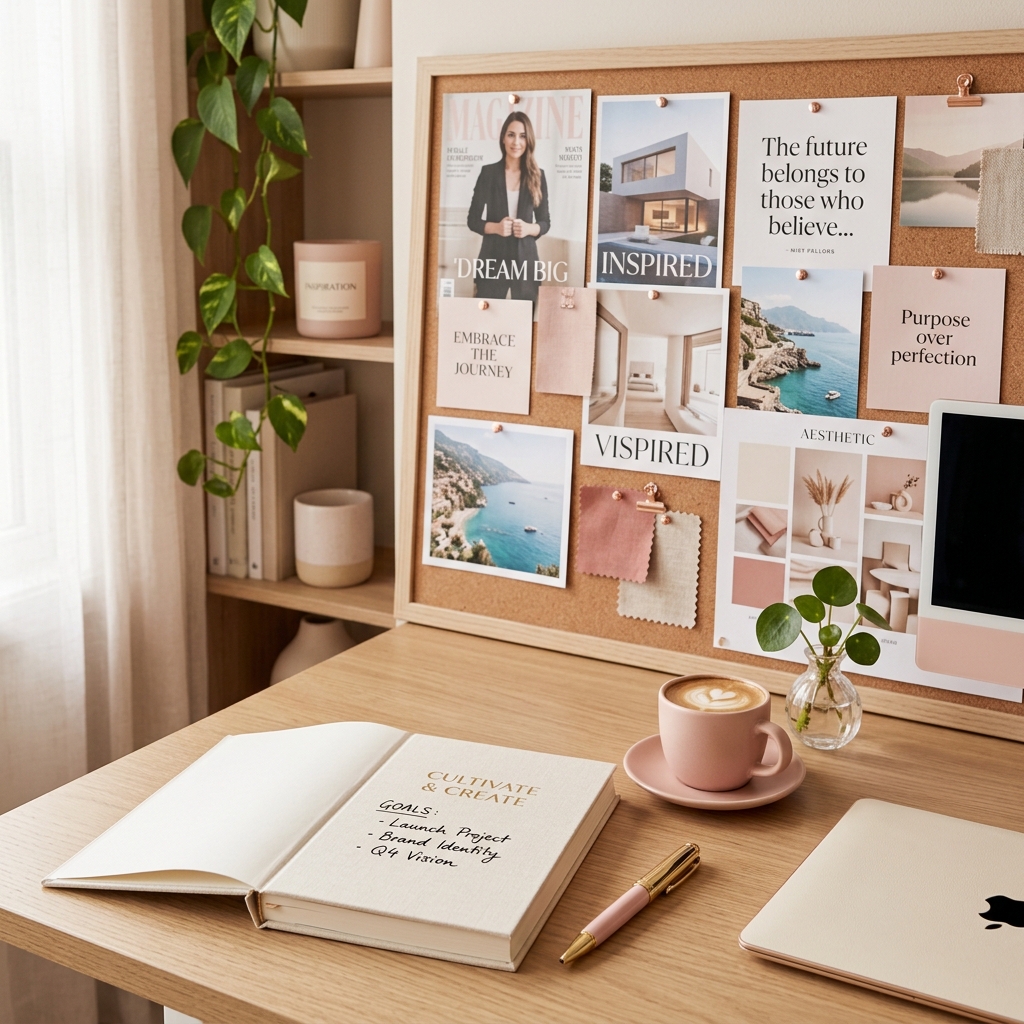 Life Coaching Notebook Workspace